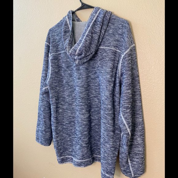 Tommy Bahama Heathered Knit Hooded Sweater - Picture 9 of 9